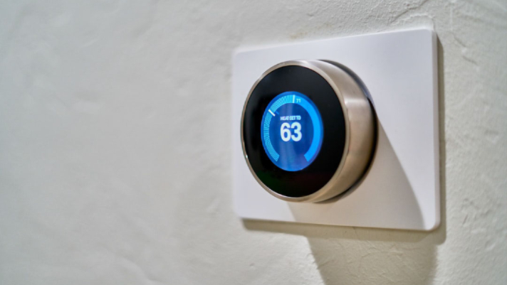 An Installed Thermostat | AC System | A Plus Air Conditioning and Refrigeration