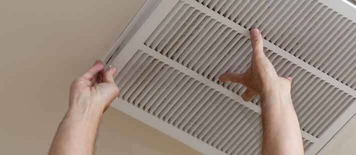 where is my AC air filter located